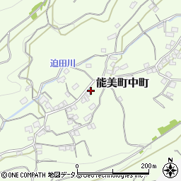 広島県江田島市能美町中町2869周辺の地図