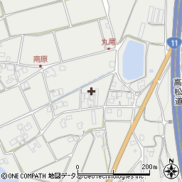 香川県三豊市三野町大見甲-4320周辺の地図