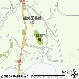 広島県江田島市能美町中町3338周辺の地図