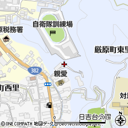 長崎県対馬市厳原町東里35周辺の地図