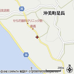 江田島市役所　是長消防屯所周辺の地図