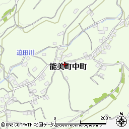 広島県江田島市能美町中町2985周辺の地図