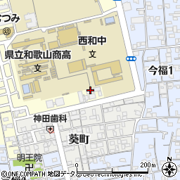 和歌山技能センター周辺の地図