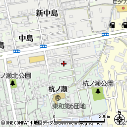 和歌山県和歌山市新中島72周辺の地図