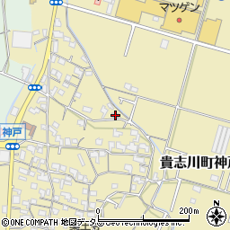 和歌山県紀の川市貴志川町神戸380周辺の地図