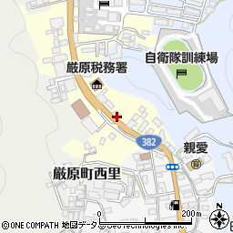長崎県対馬市厳原町桟原53-5周辺の地図