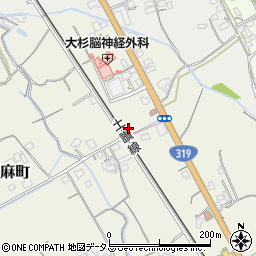 香川県善通寺市大麻町2083-3周辺の地図