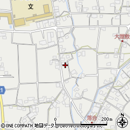 香川県三豊市三野町大見3579-1周辺の地図