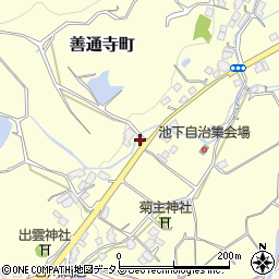 香川県善通寺市善通寺町1518周辺の地図