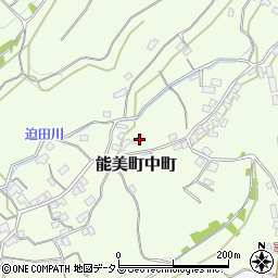 広島県江田島市能美町中町2963周辺の地図