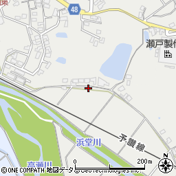 香川県三豊市三野町大見甲周辺の地図