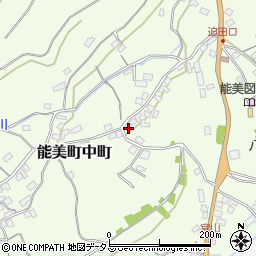 広島県江田島市能美町中町3210周辺の地図