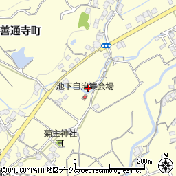 香川県善通寺市善通寺町1428周辺の地図