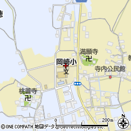 和歌山市立岡崎小学校周辺の地図