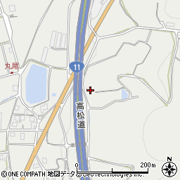 香川県三豊市三野町大見甲-4370-1周辺の地図