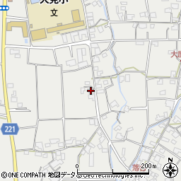 香川県三豊市三野町大見甲-3536周辺の地図
