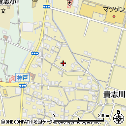 和歌山県紀の川市貴志川町神戸383周辺の地図