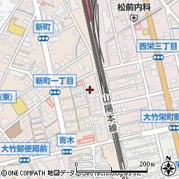 大竹運送株式会社　整備工場周辺の地図