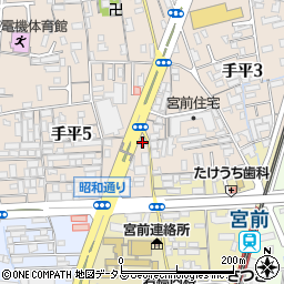 ピザ・ハット和歌山店周辺の地図