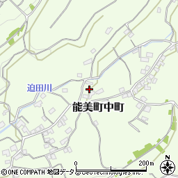 広島県江田島市能美町中町2968周辺の地図