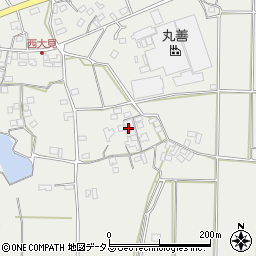 香川県三豊市三野町大見甲-3354周辺の地図