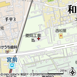 菱岡工業株式会社周辺の地図