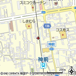 和歌山県和歌山市神前195-18周辺の地図