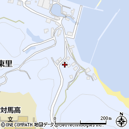 長崎県対馬市厳原町東里99-1周辺の地図