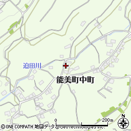 広島県江田島市能美町中町2960周辺の地図