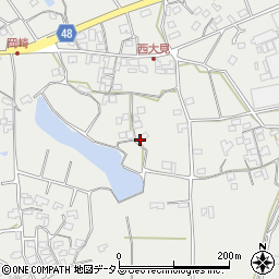 香川県三豊市三野町大見甲-2179周辺の地図