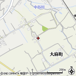 香川県善通寺市大麻町2178-3周辺の地図