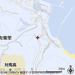 長崎県対馬市厳原町東里98周辺の地図