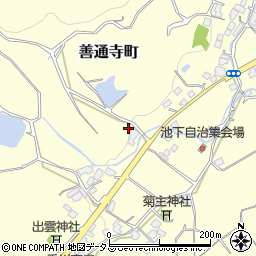 香川県善通寺市善通寺町1454周辺の地図