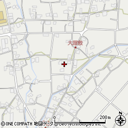 香川県三豊市三野町大見甲-4055周辺の地図