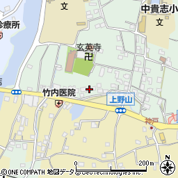 和歌山県紀の川市貴志川町上野山299周辺の地図