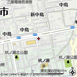 和歌山県和歌山市新中島77周辺の地図