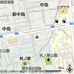 和歌山県和歌山市新中島69周辺の地図