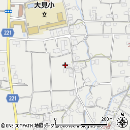 香川県三豊市三野町大見甲-3539-1周辺の地図