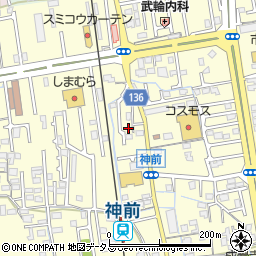 和歌山県和歌山市神前143周辺の地図
