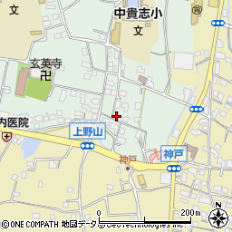 和歌山県紀の川市貴志川町上野山326周辺の地図