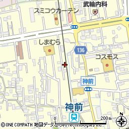 和歌山県和歌山市神前195-23周辺の地図