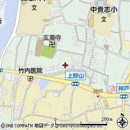 和歌山県紀の川市貴志川町上野山307周辺の地図