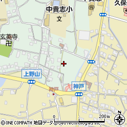 和歌山県紀の川市貴志川町上野山335周辺の地図