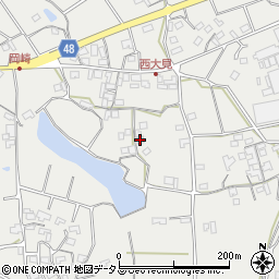 香川県三豊市三野町大見甲-2177周辺の地図