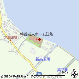 江能周辺の地図