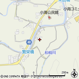 香川県東かがわ市小海1886周辺の地図