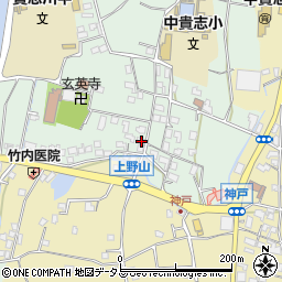 和歌山県紀の川市貴志川町上野山312周辺の地図