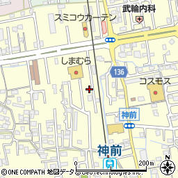 和歌山県和歌山市神前195-9周辺の地図