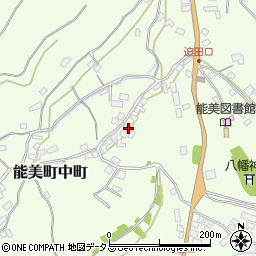 広島県江田島市能美町中町3221周辺の地図