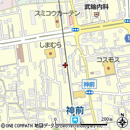 和歌山県和歌山市神前195-24周辺の地図